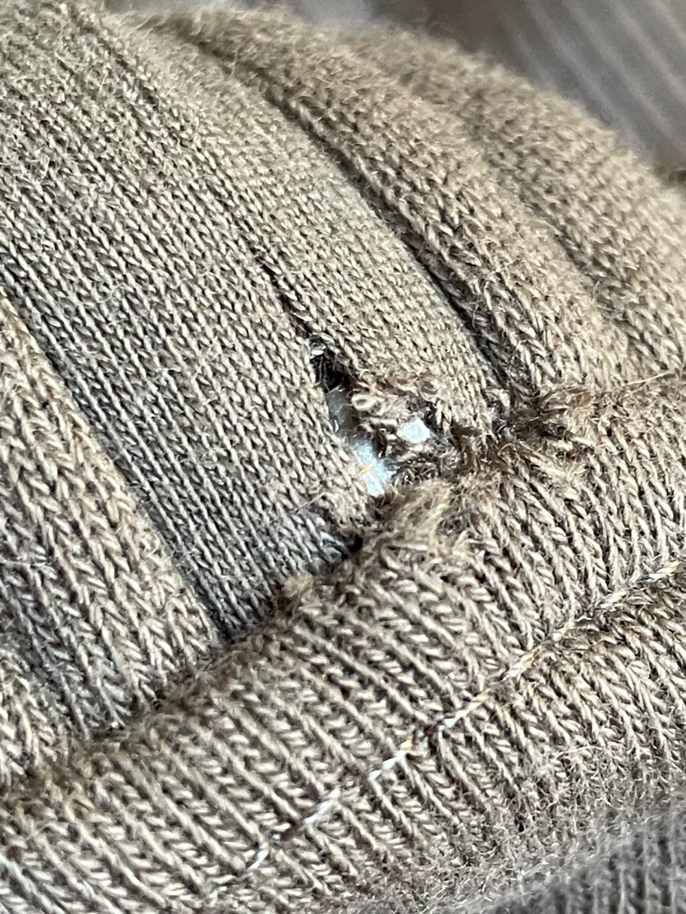 Joah Brown Retro Half Zip Pull Over Sweatshirt In Charcoal Gray Cotton SZ S/M - Picture 9 of 16